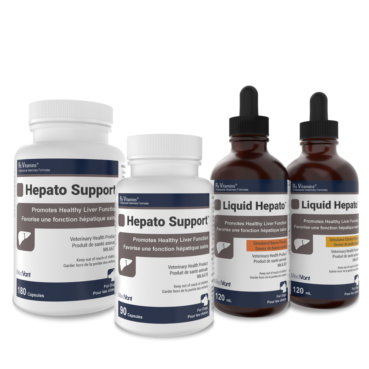 Hepato support top for pets